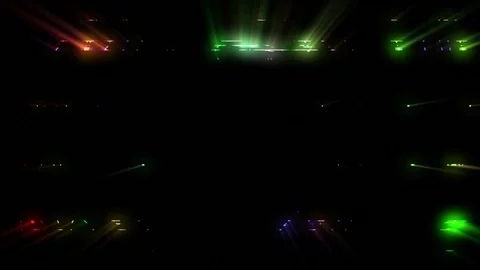 Colorful Lights Background Video stock 101784286