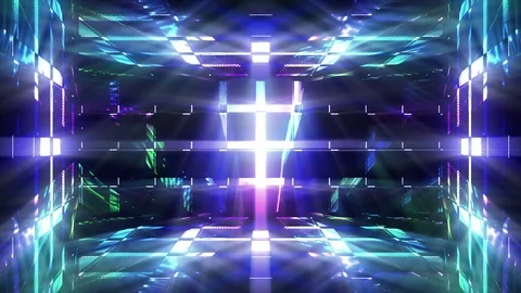 Colorful Lights Background Stock Footage 104919470