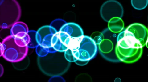 Colorful lights background loop Stock Footage 640514