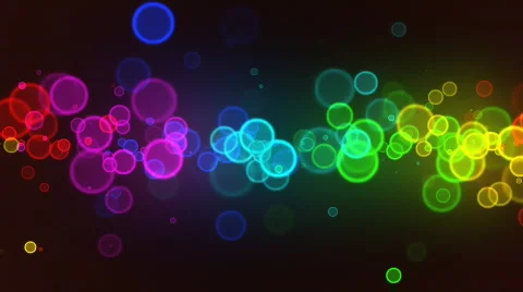Colorful lights background loop Stock Footage 640552