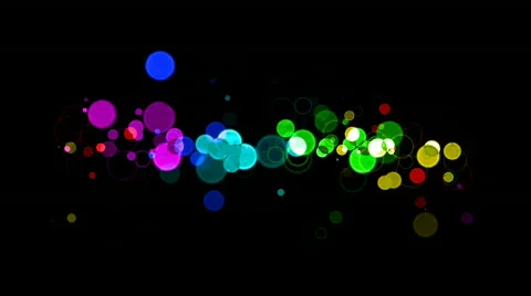Colorful lights background loop Stock Footage 640557