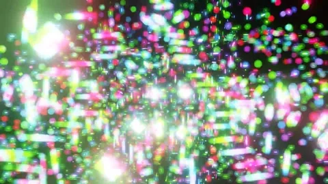 Colorful Lights Background Loop Stock Footage 196035052