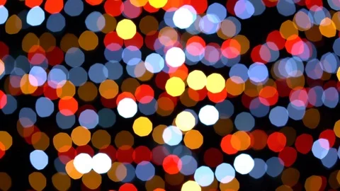 Colorful lights bokeh Stock Footage 83943780