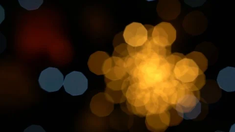 Colorful lights bokeh Stock Footage 83944796