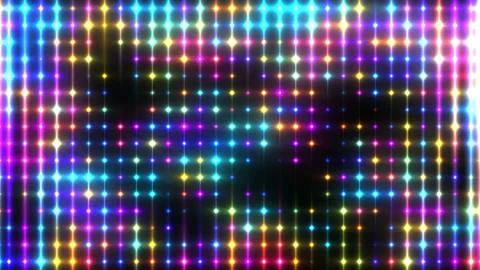 Colorful lights flashing background loop Stock Footage 237212377