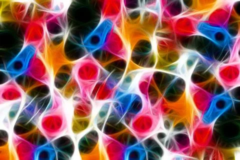 Colorful Lights Stock Illustration