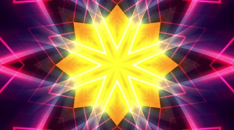 Colorful lights kaleida background Stock Footage 68039872