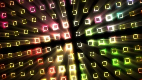 Colorful Lights Loop Background 库存影片 101678615