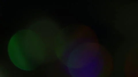Colorful lights moving side by side from below in slow motion 스톡 동영상 309881145