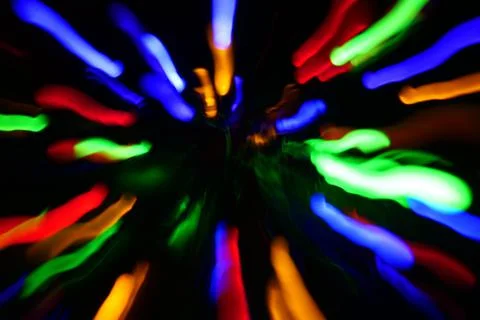 Colorful lights Stock Photos