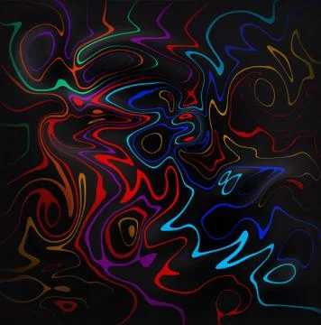 Colorful line background. Stock Illustration