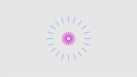 Colorful line explosion animation video Stock Footage 330432958