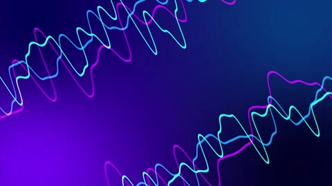 Colorful Line Wave Motion Graphics Background Stock Footage 244893241