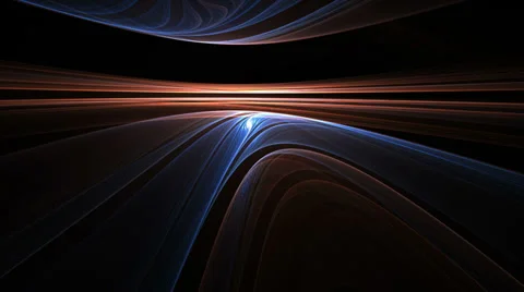 Colorful linear horizon Stock-Footage 36644632