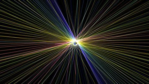 Colorful lines of abstract background Illustrazione stock