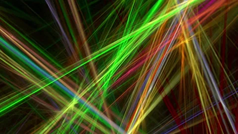 Colorful lines abstract loop motion background Stock Footage 91144207