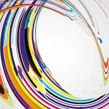 Colorful lines background Illustrazione stock