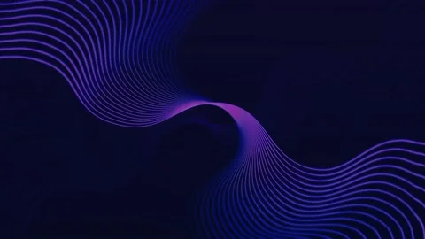 Colorful lines glowing animation loop  Video stock 237292089