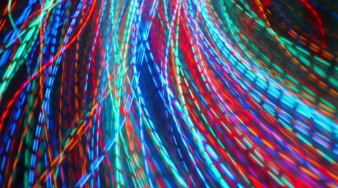 Colorful lines loop background Stock Footage 41345073