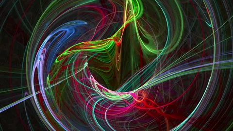 Colorful lines pattern abstract motion background Stock Footage 91145626