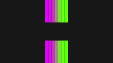 Colorful lines pattern on black gradient 스톡 동영상 242451674