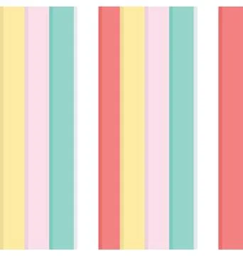 Colorful Lines Pattern Illustrazione stock