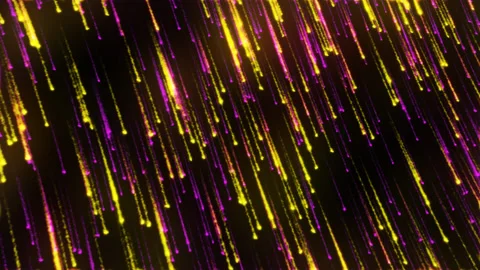 Colorful Lines Pattern With Smooth Movement. Minimal Abstract Backdrop Stock Footage 134346072