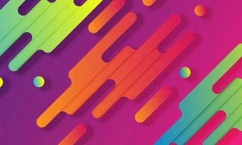 Colorful liquid abstract form background. 스톡 일러스트