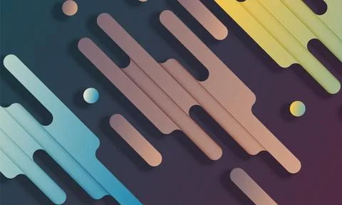 Colorful liquid abstract form background. 스톡 일러스트