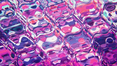 Colorful Liquid Abstraction Stock Footage 153122092
