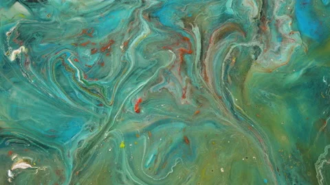 Colorful liquid background. Fluid art. Colorful Swirl Texture Vídeo Stock 153206392