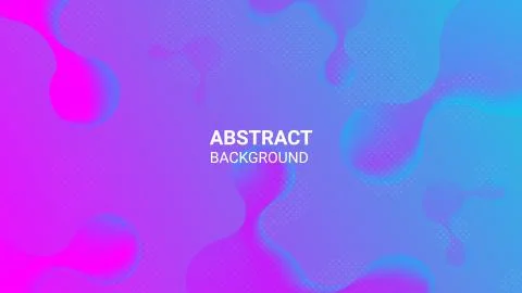 Colorful liquid background with mesh elements. Stock Illustration