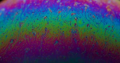 Colorful Liquid with Bubbles Stock Footage 328647038