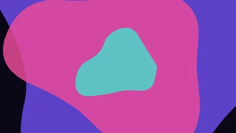 Colorful liquid morph transition for smooth creative video editing Video stock 342629910