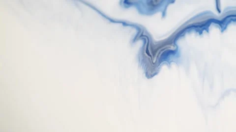 Colorful liquid paint abstract background. Acrylic paints with golden glitter Stock Footage 278650544