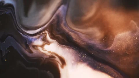 Colorful liquid paint abstract background. Stock Footage 283958680