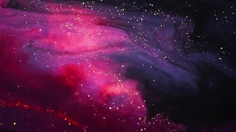Colorful liquid paint abstract background. Stock Footage 283959637