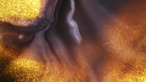 Colorful liquid paint abstract background. Stock Footage 283959654