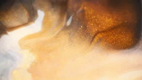 Colorful liquid paint abstract background. Stock Footage 283959705