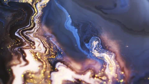 Colorful liquid paint abstract background. Stock Footage 283959735