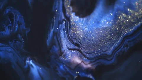 Colorful liquid paint abstract background. Stock Footage 283959804