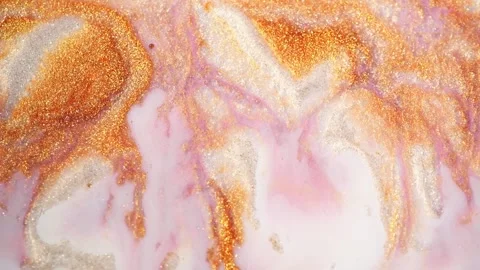 Colorful liquid paint abstract background. Stock Footage 283959860