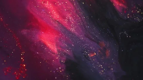 Colorful liquid paint abstract background. Stock Footage 283959866