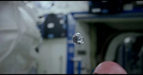 Colorful Liquid in Space Stock Footage 116981920