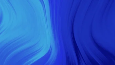 Colorful Liquid Waves — Abstract Gradient Flow in Blue Tones Stock Footage 308638761