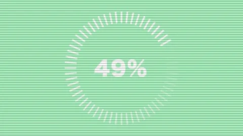 Colorful loading animation Stock Footage 288677334