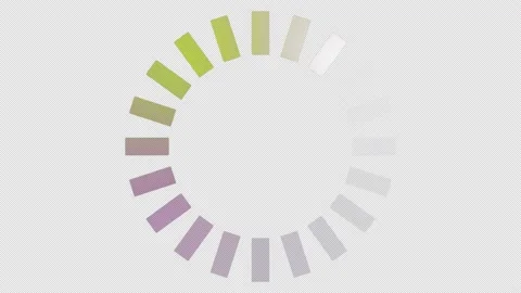 Colorful loading circle. Stock Footage 228766091