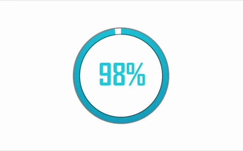 Colorful loading circle. progress loading bar ui Stock Footage 318112735