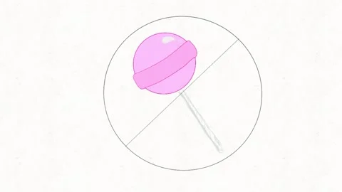 Colorful Lollipop Animation Stock Footage 335475007