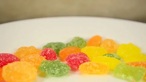 Colorful lollipops Video stock 143513541